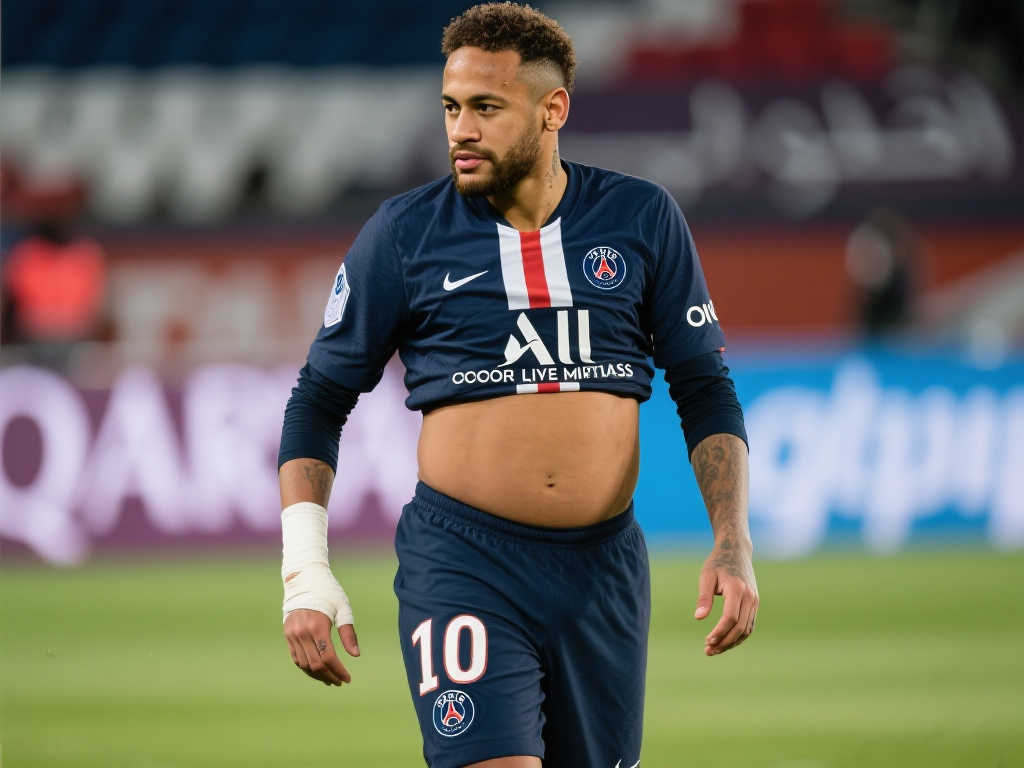 内马尔身材走样引关注，罗马里奥生日会成焦点？